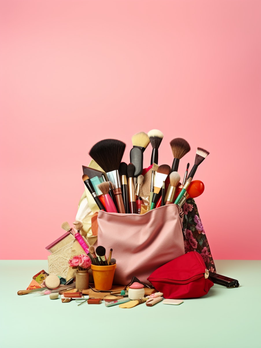 Beauty services collage