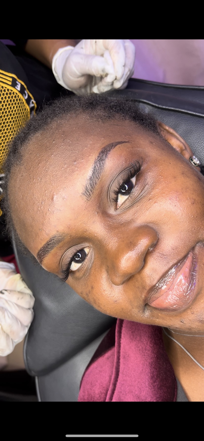 Microblading work