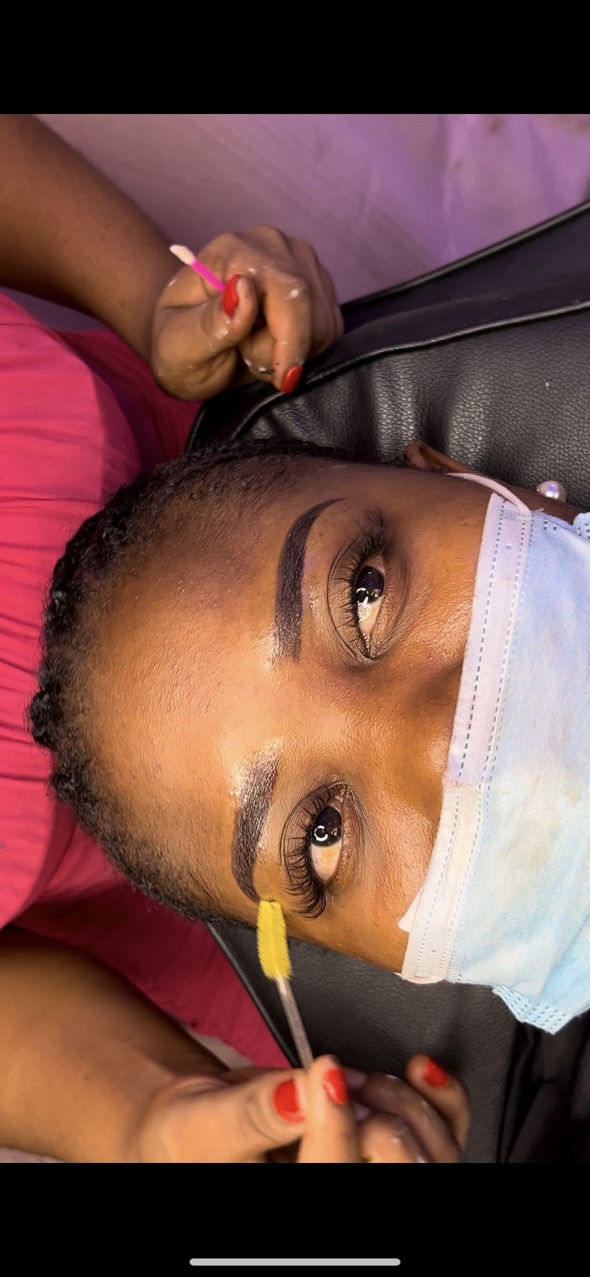 Microblading work