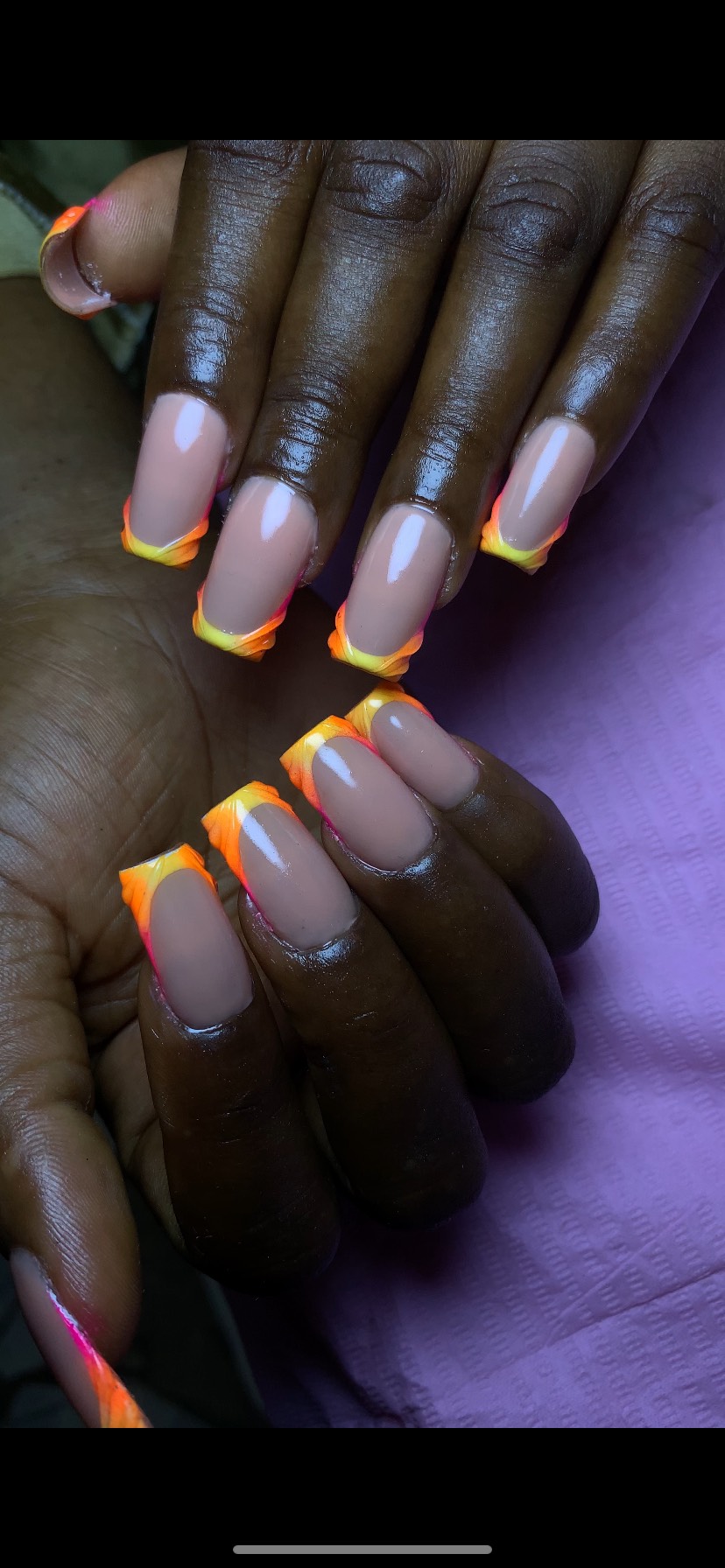 Nails work